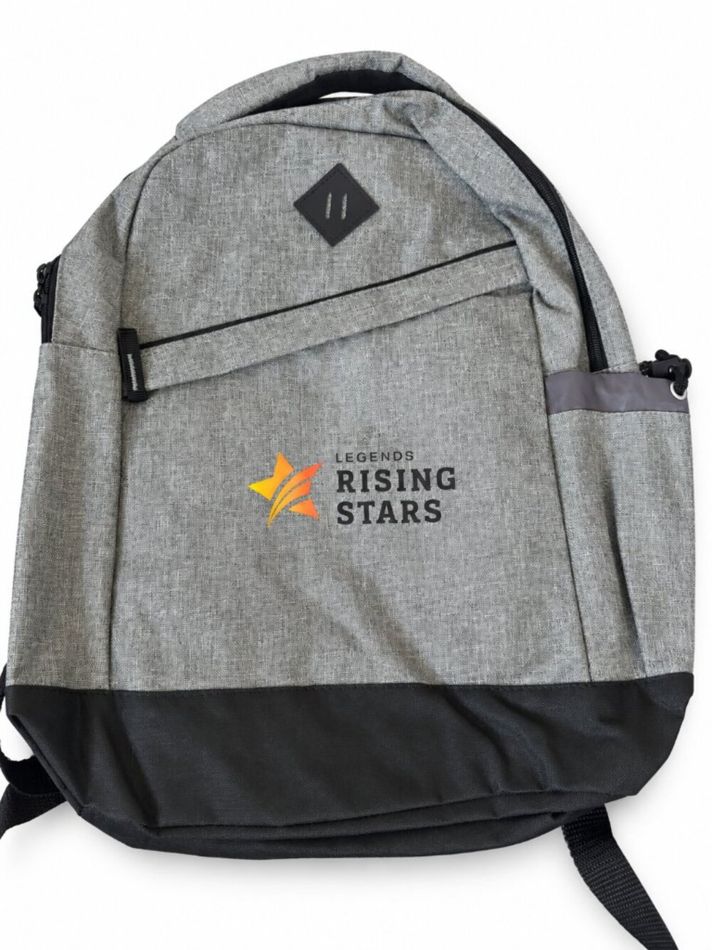 Legends Rising Stars Gray Black Backpack Unused